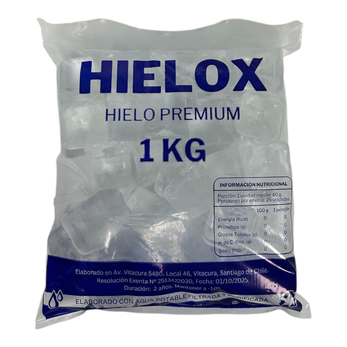 Bolsa Hielo 1 Kilo