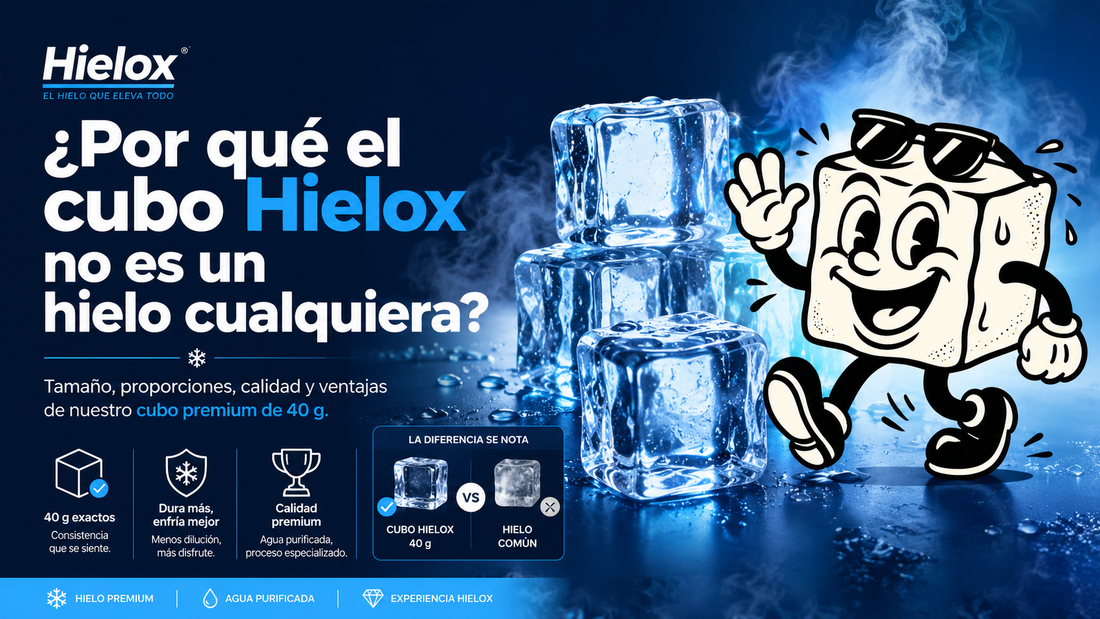 ¿Por qué el cubo Hielox no es un hielo cualquiera?